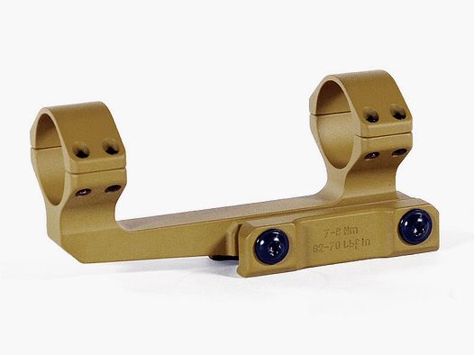 ERATAC Block Mount ULTRA LIGHT, extended CERAKOTE RAL8000 ø 30 mm + 22 mm height (0 MOA inclination), 147 g