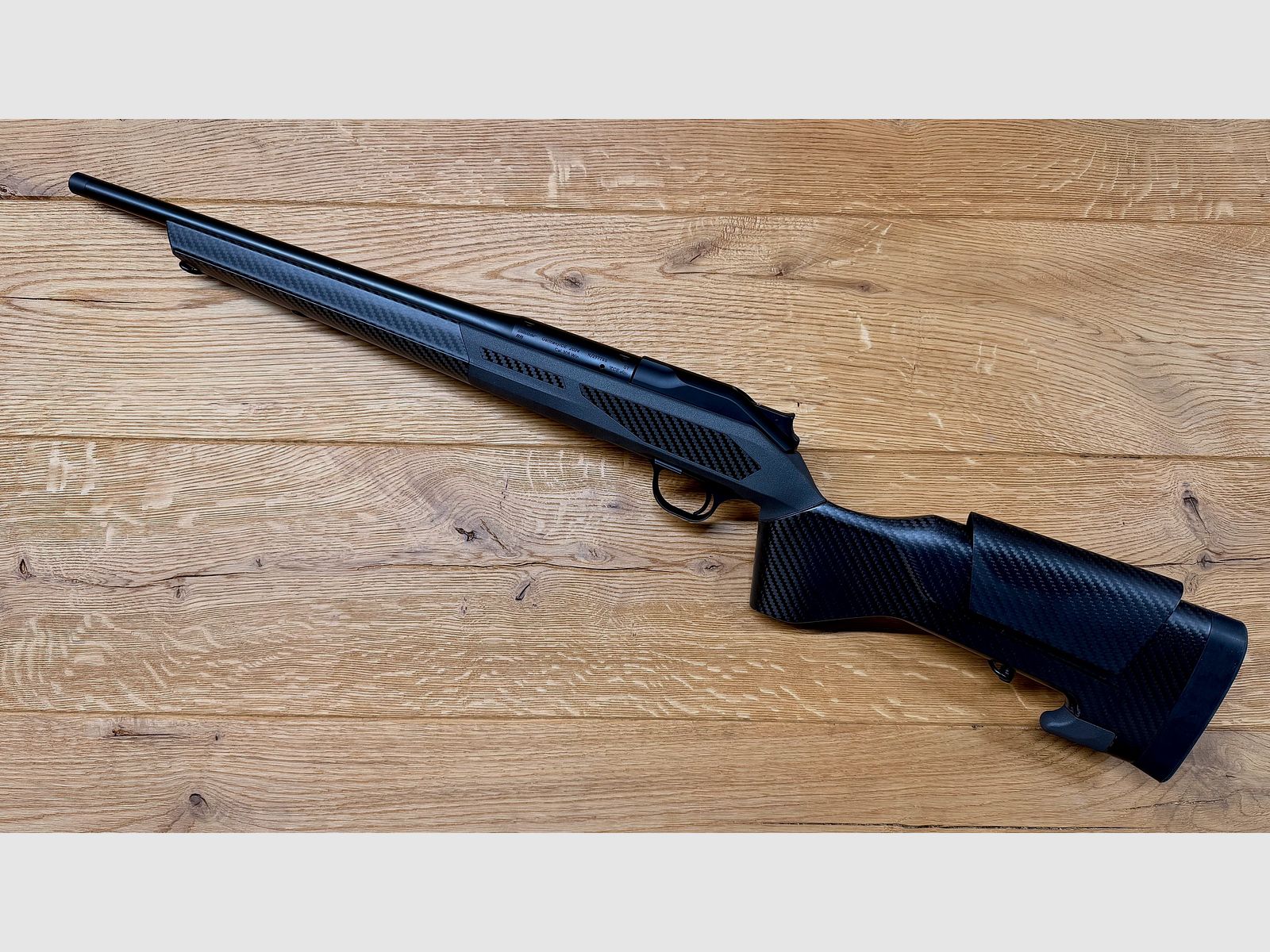 Blaser R8 mit FBT Carbonschaft Superergonomisch / .308 Win. / 47cm LL / M15x1 / TOP