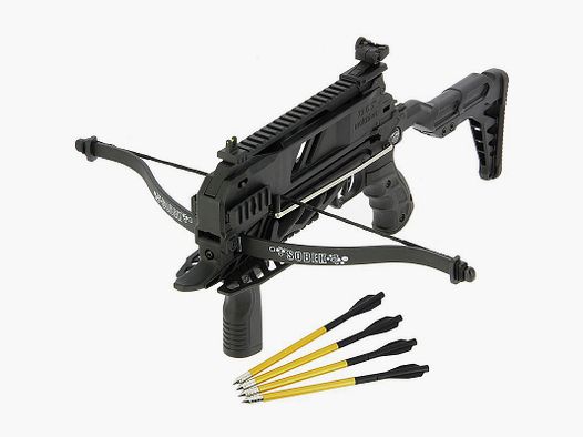 SOBEK pistol crossbow 80 lbs black with magazine