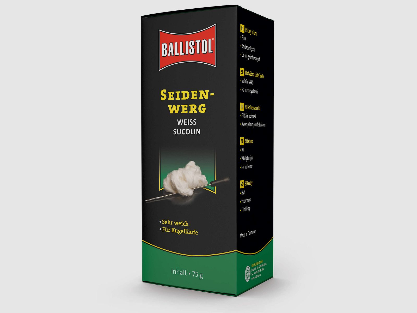 Ballistol Sucolin jedwabny do luf kulowych