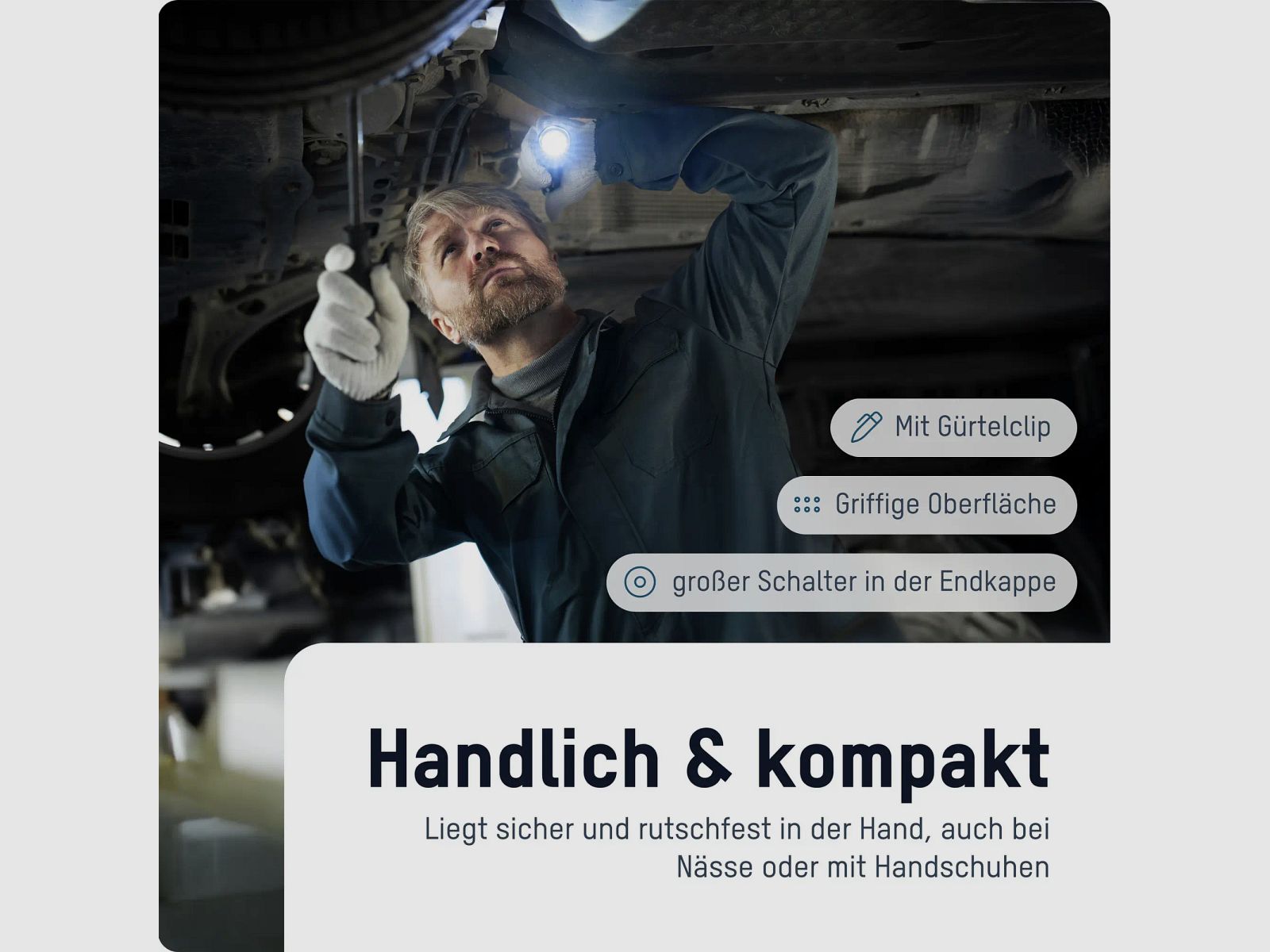 Ansmann Taschenlampe TA500BF