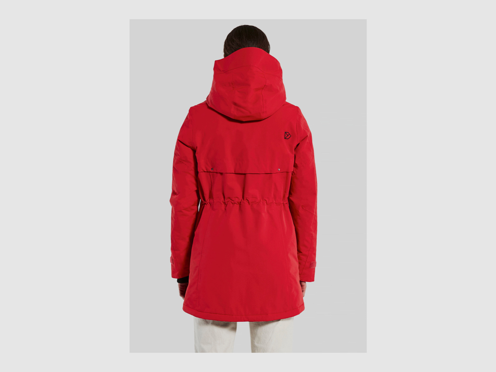 DIDRIKSONS Damen Parka Frida 5 Dark Pomme Red