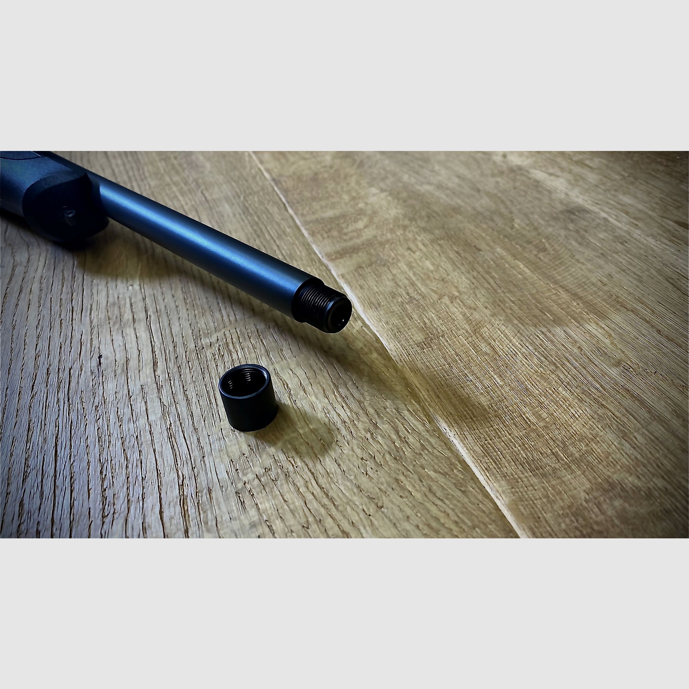 Blaser R8 Ultimate Carbon / elastomer inserts / golden trigger / M15x1 caliber & barrel length of choice