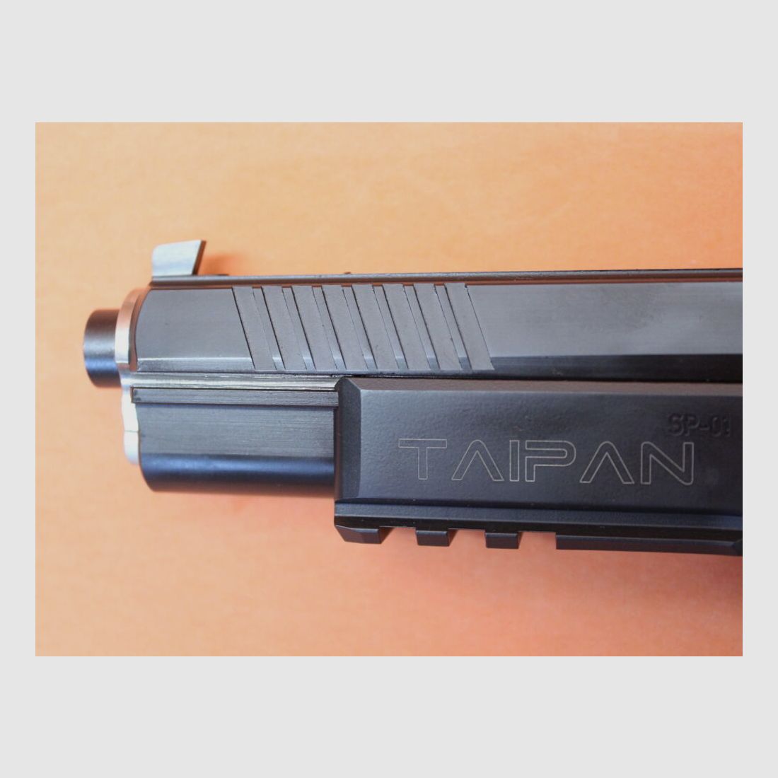 CZUB Frankonia Ha.Pistol 9mmLuger Frankonia CZ75 Taipan ORANGE Pro Tuning 6"/152mm Barrel/Sport Sight