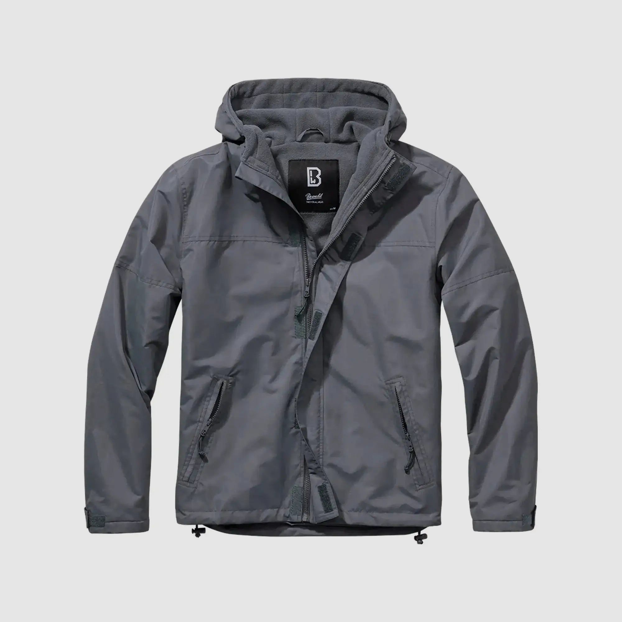 Brandit Brandit Windbreaker Frontzip - Anthrazit / S Herren