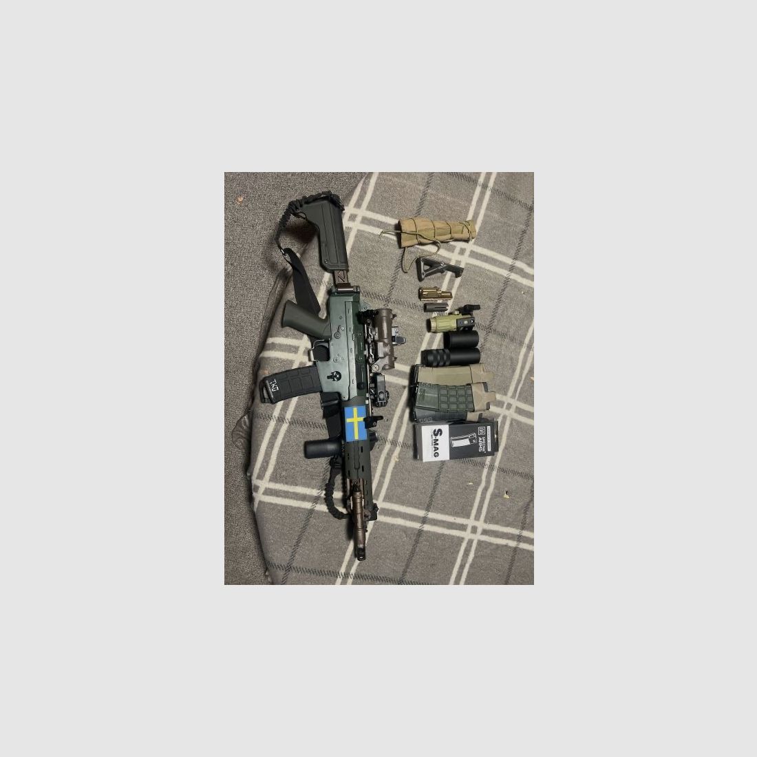 Rarity G&G GK5C (AK5C) with accessories