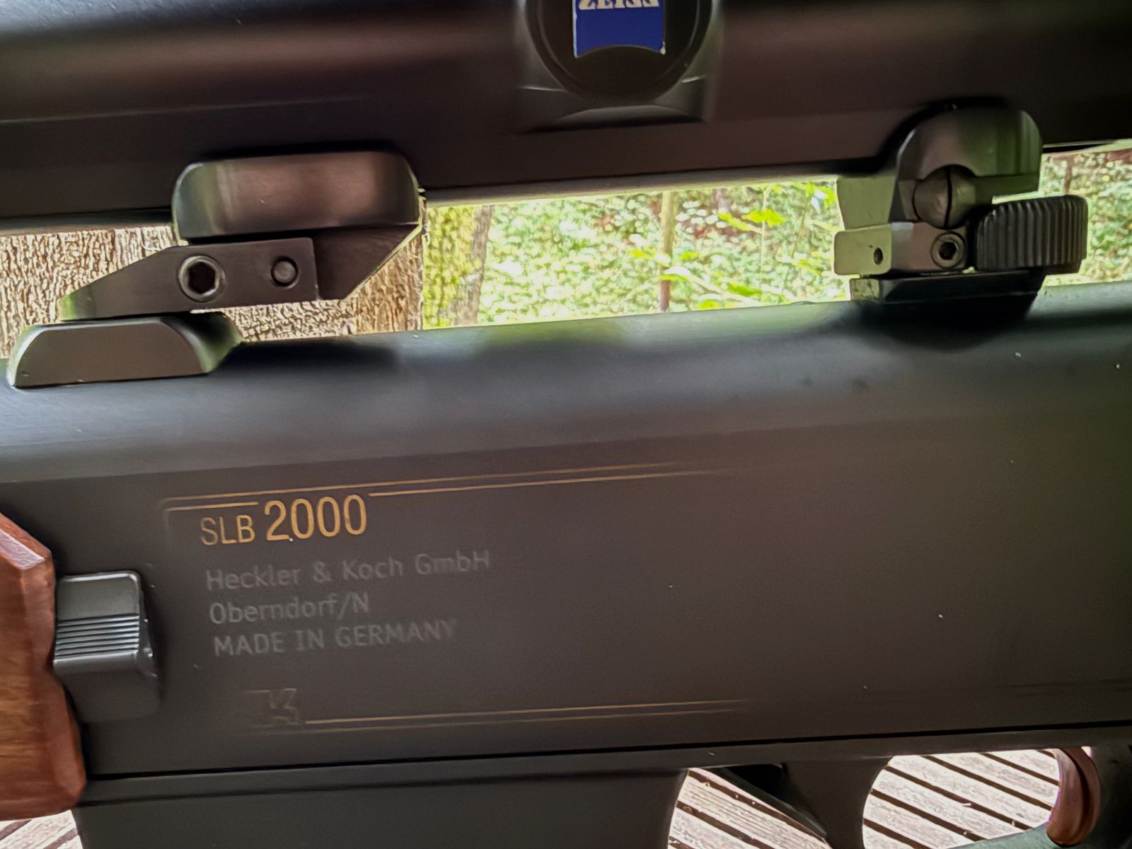 Heckler & Koch SLB 2000 mit Drückjagdoptik Zeiss Varipoint