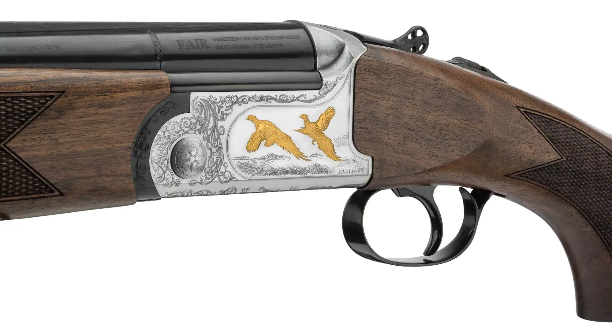 Jagdflinte Fair Classic Stahl Kaliber 12/76 Einabzug, Bild 4 von 12
