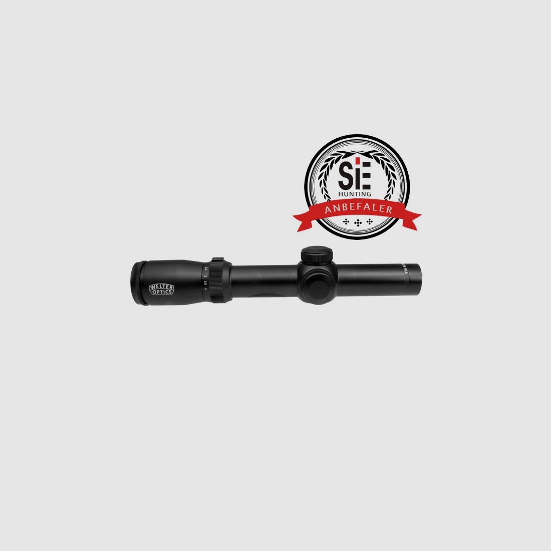 Welter Optics WA Model 1-6x24, 1,5-6x42, 2,5-10x50, 3-12x56 med belyst sigte, billede 5 af 7