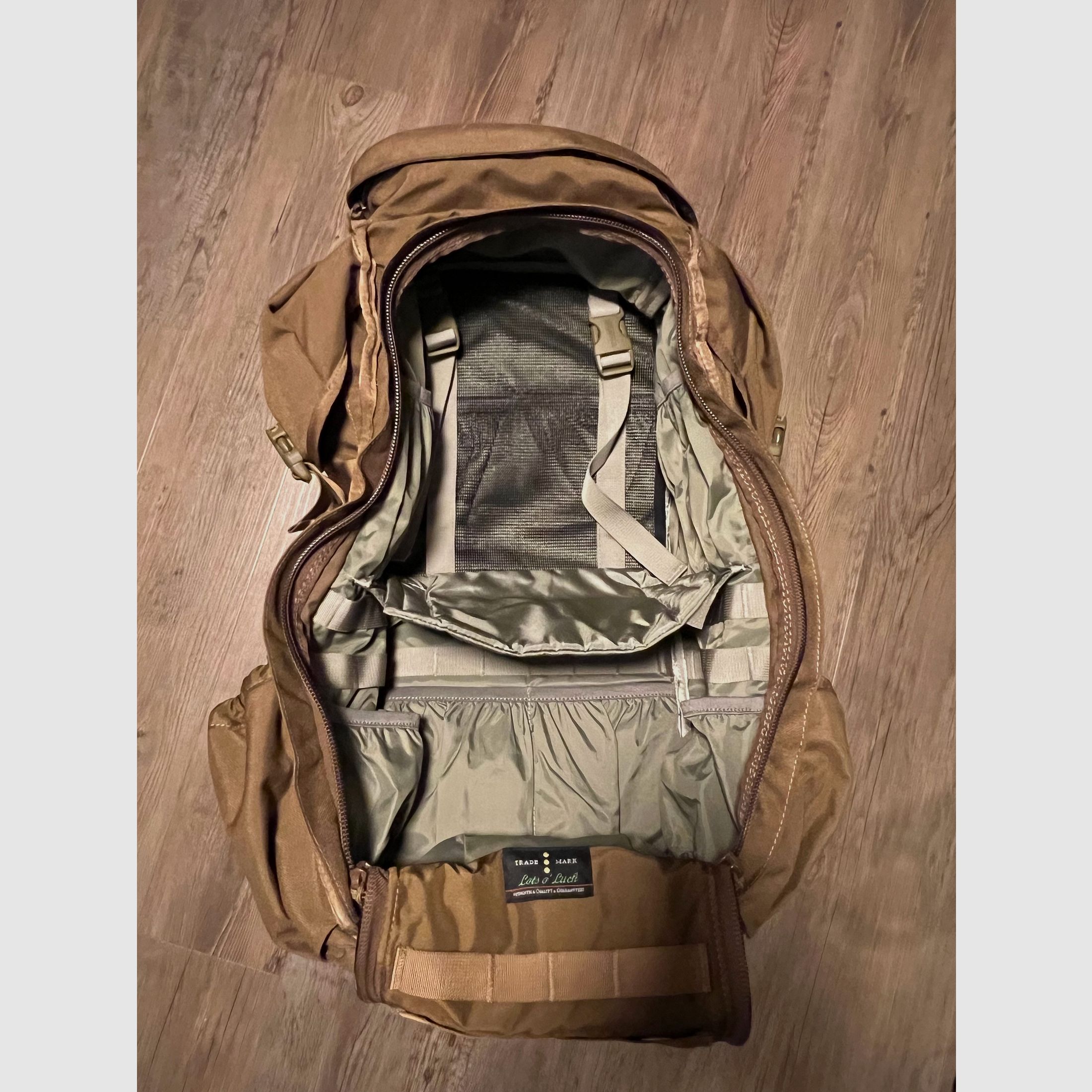 Eberlestock G3 Phantom Rucksack – FDE – komplett mit Zubehör – Top Zustand 