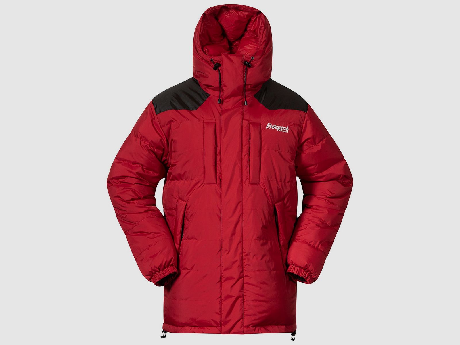 Bergans Expedition Down Parka Unisex Red/Black XXL