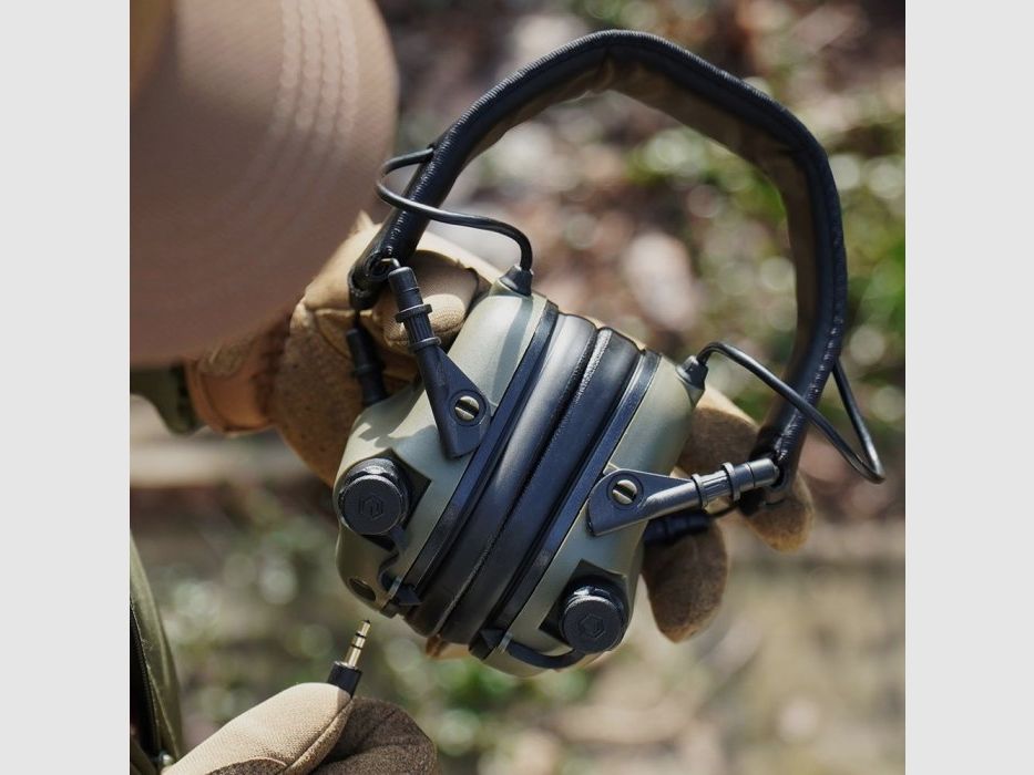 Earmor – Protección auditiva activa M31 Mod 3 – Foliage Green, imagen 4 de 5