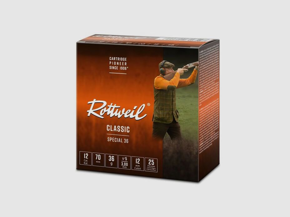 Rottweil Special 36 12/70 3.0mm – 25 pcs