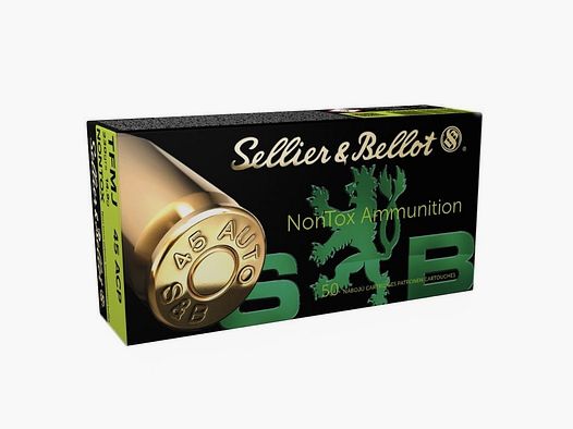 .45 ACP Sellier & Bellot Nontox 230grs.