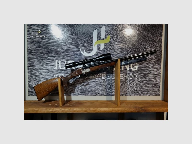 Krieghoff Trumpf; .30-06Spring, 20/76 EL 5,6x50R; Zeiss 3-12x56 Diavari-Z