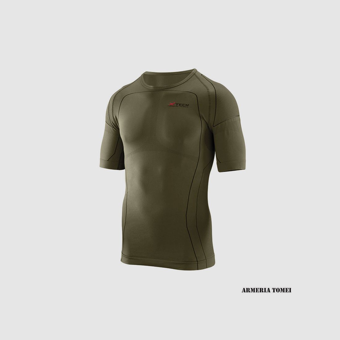 X TECH – PREDATOR 3 SHORT SLEEVE SHIRT – GREEN, image 1 of 2