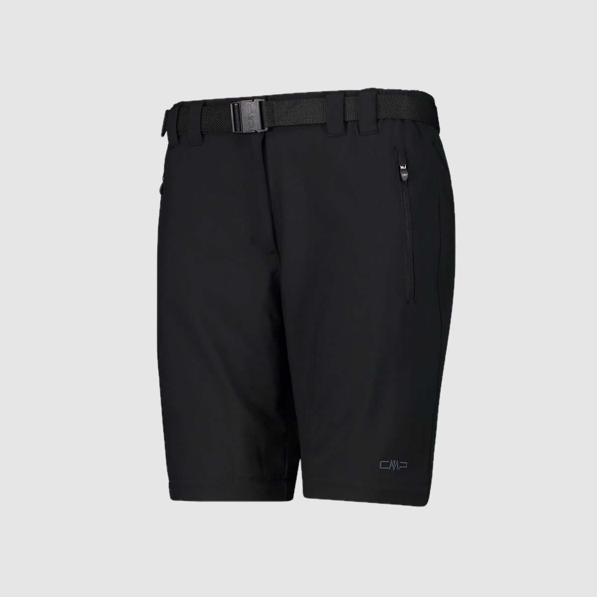 CMP Damen-Zip-Off-Trekkinghose Schwarz