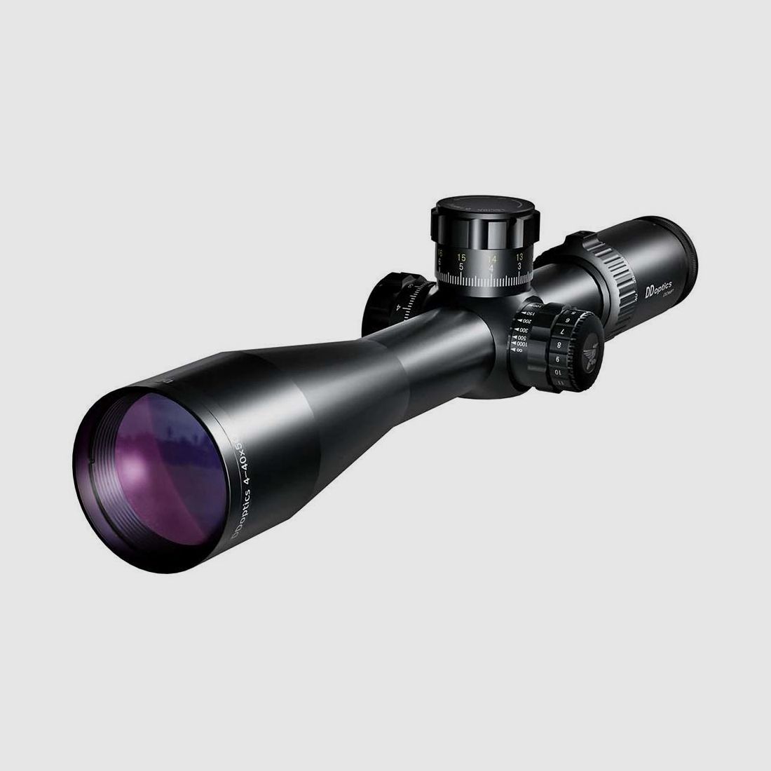 DDoptics Zielfernrohr | DDMP V10 4-40x50 | Sportschießen | MOA | tac-A.
