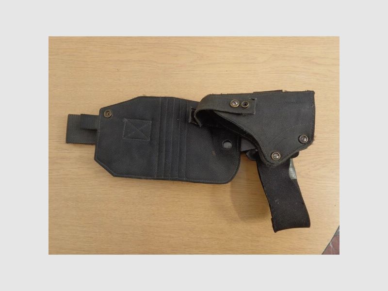 US Army Beinholster aus Dienstzeit "DE SANTIS - New York Police(?) USA", benutzt