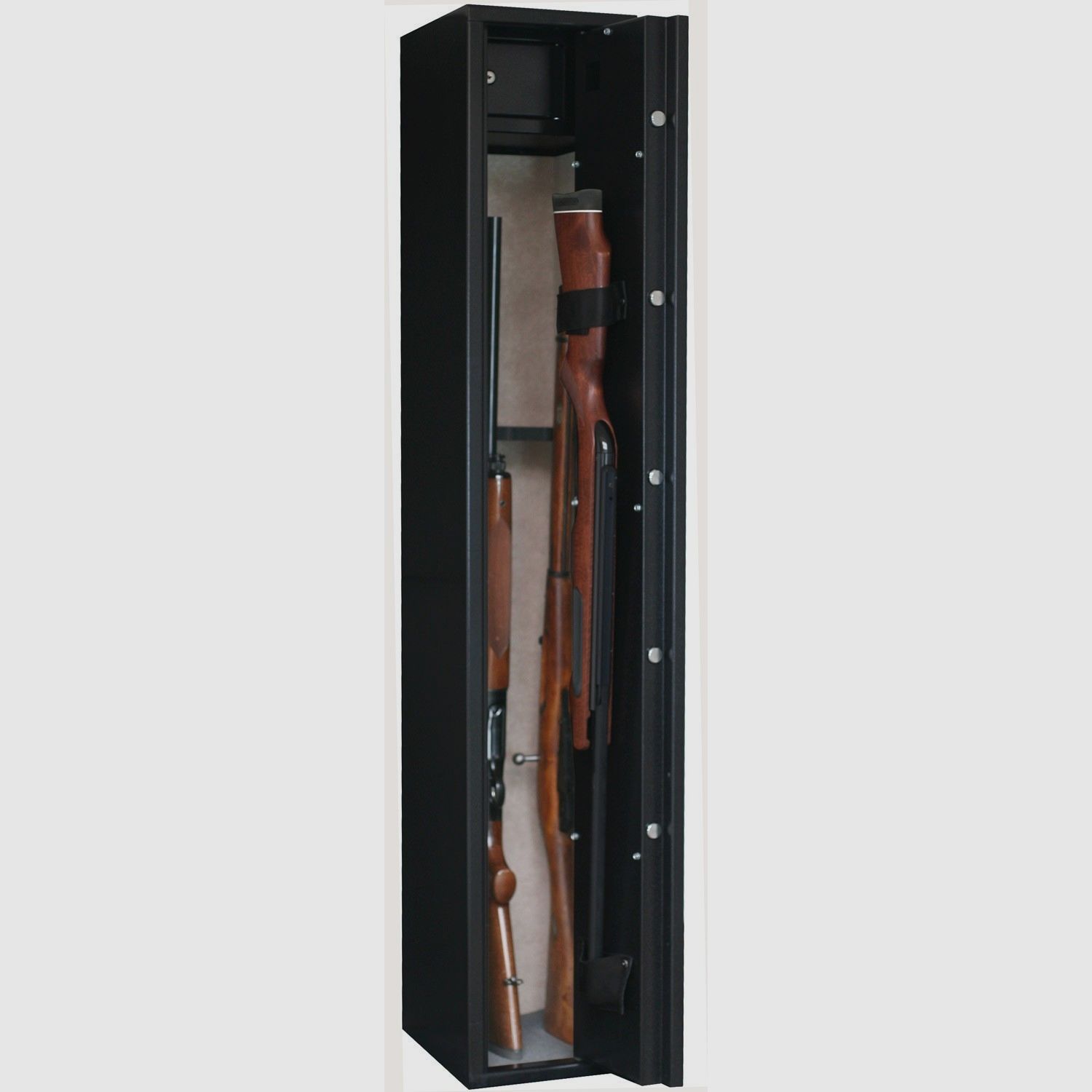 Waffenschrank SD 5 – 4 Waffen mit 1 Zielfernrohr in der Tür / Innenfach, Bild 2 von 4