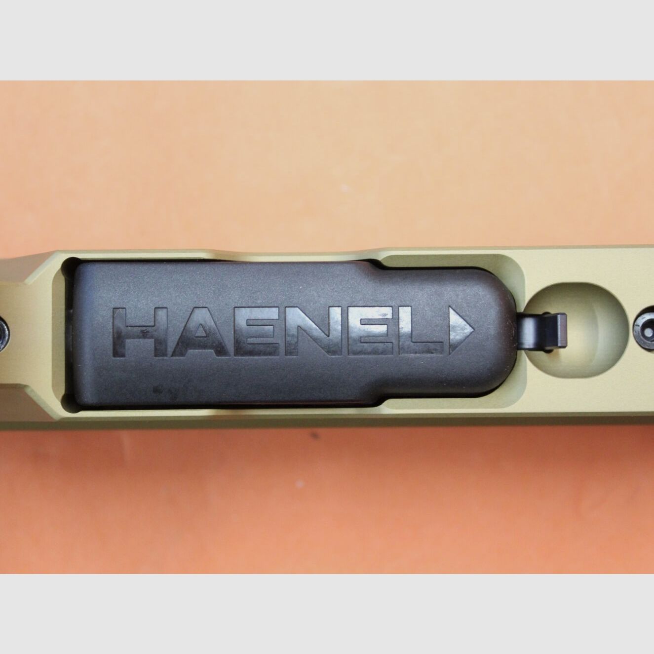 HAENEL Rep.Büchse .308Win Haenel LR/ ONE 60cm Lauf/ Mündungsgewinde M15x1/ eintellbarer Schaft/ Sandfarben