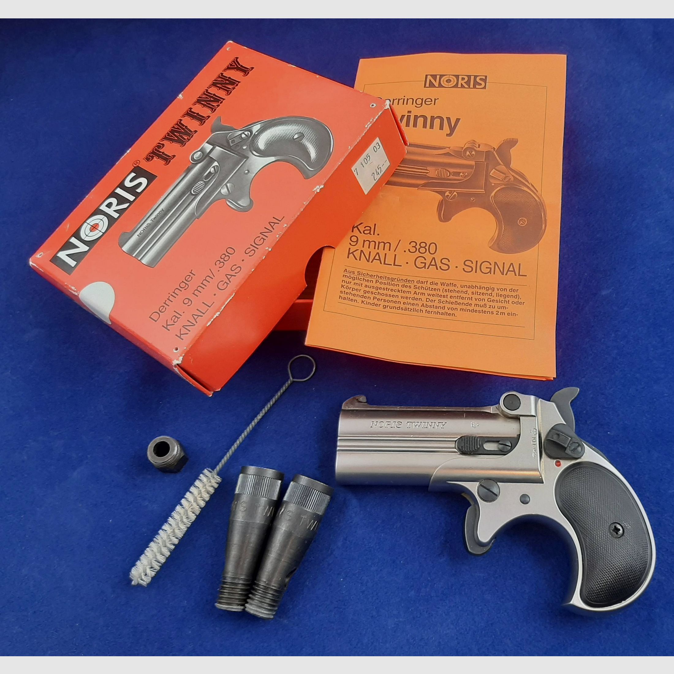 <NORIS Derringer Twinny 9mm>