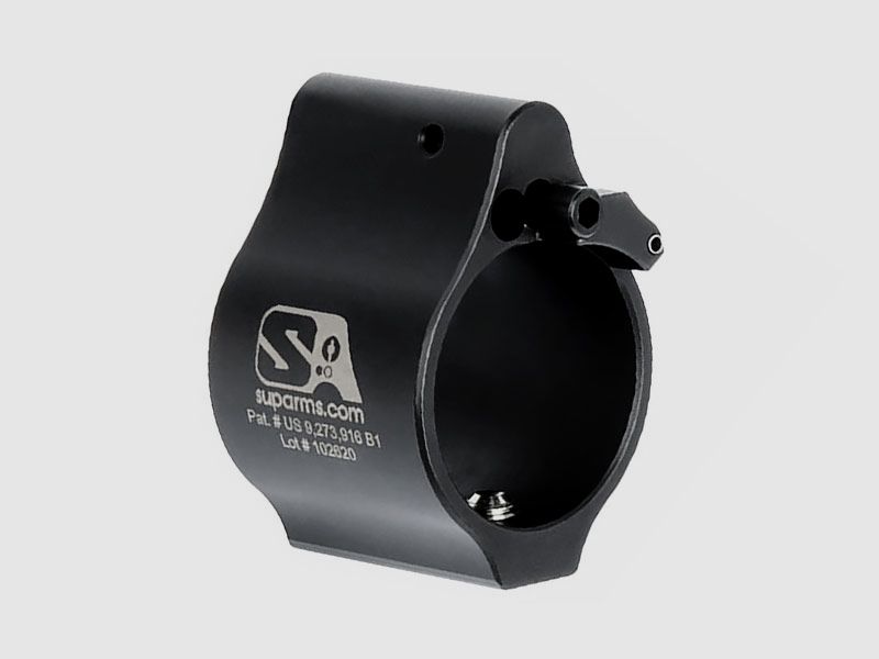 SUPERLATIVE ARMS blocco gas regolabile per AR15 / AR10 diametro .750"