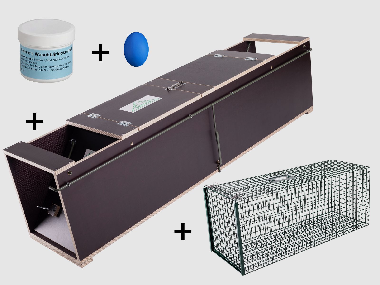 Ensemble de piège à raton laveur boîte polyvalente