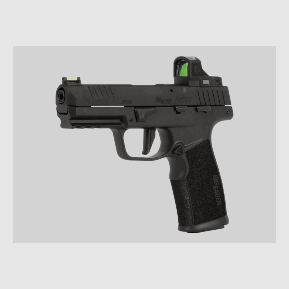SIG SAUER P322 black with Romeo-RS Compact / .22LR