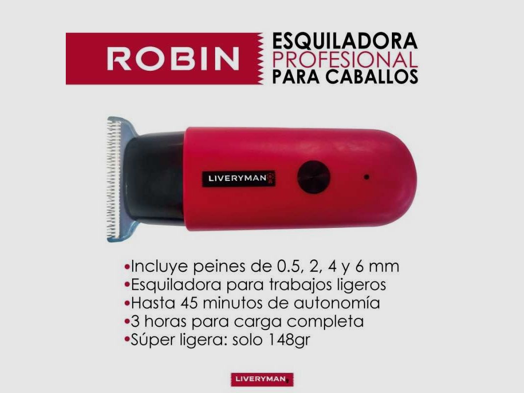 ESQUILADORA DE RETOQUES ROBIN LIVERYMAN, imagen 3 de 4