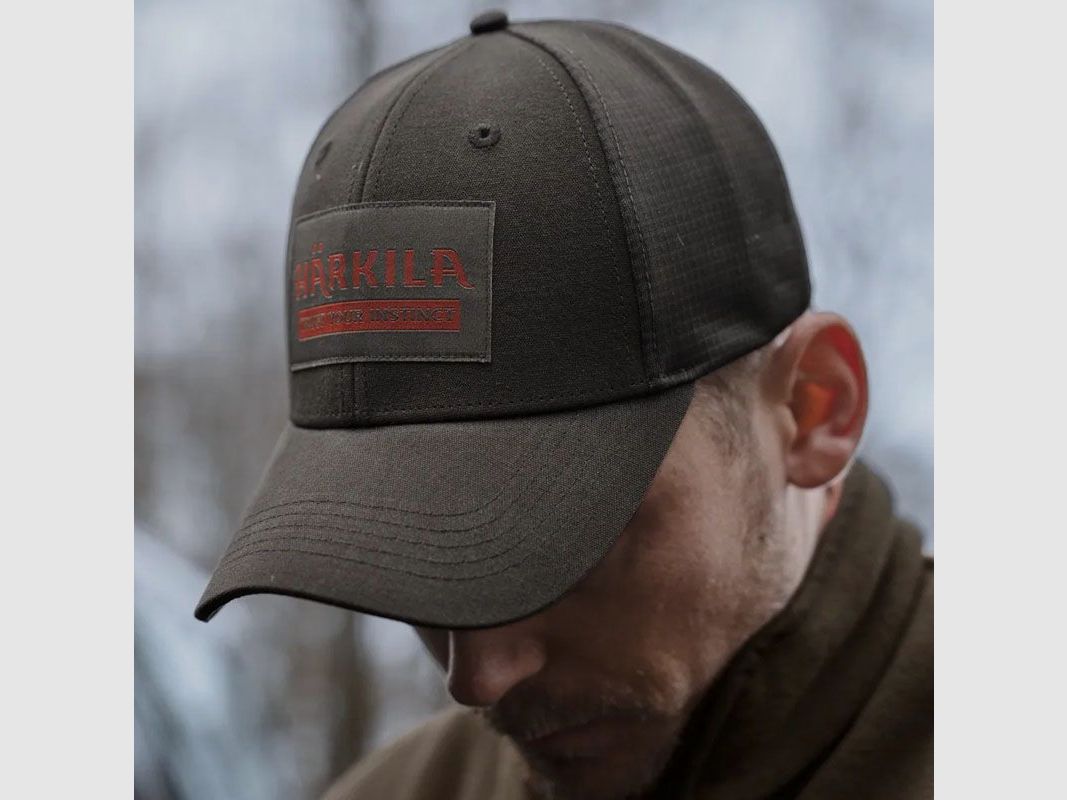 Gorra con logotipo Härkila Shadow Brown, imagen 2 de 6
