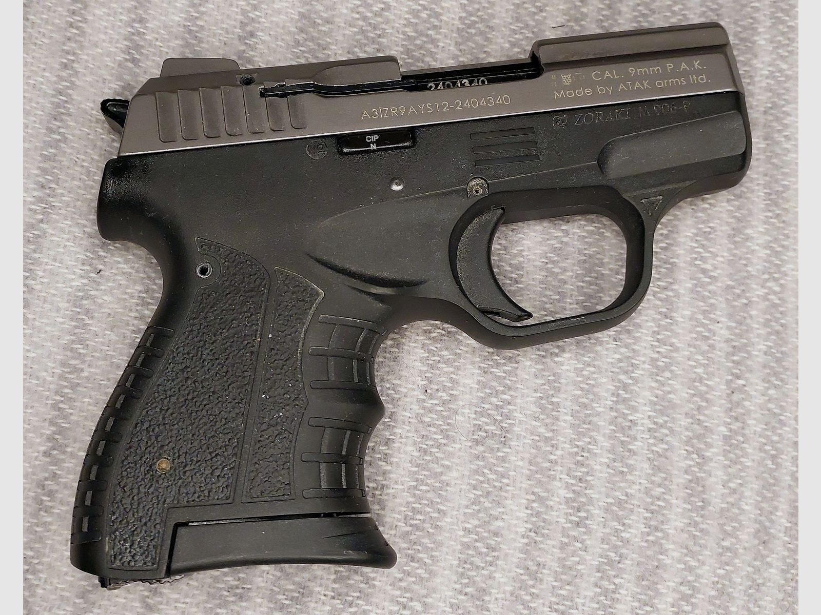 Zoraki M 906 - P Schreckschusspistole 9mm P.A.K. Titan (PTB 1099)