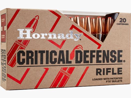 Hornady Critical Defens FTX Kal. .223 REM 55grs.