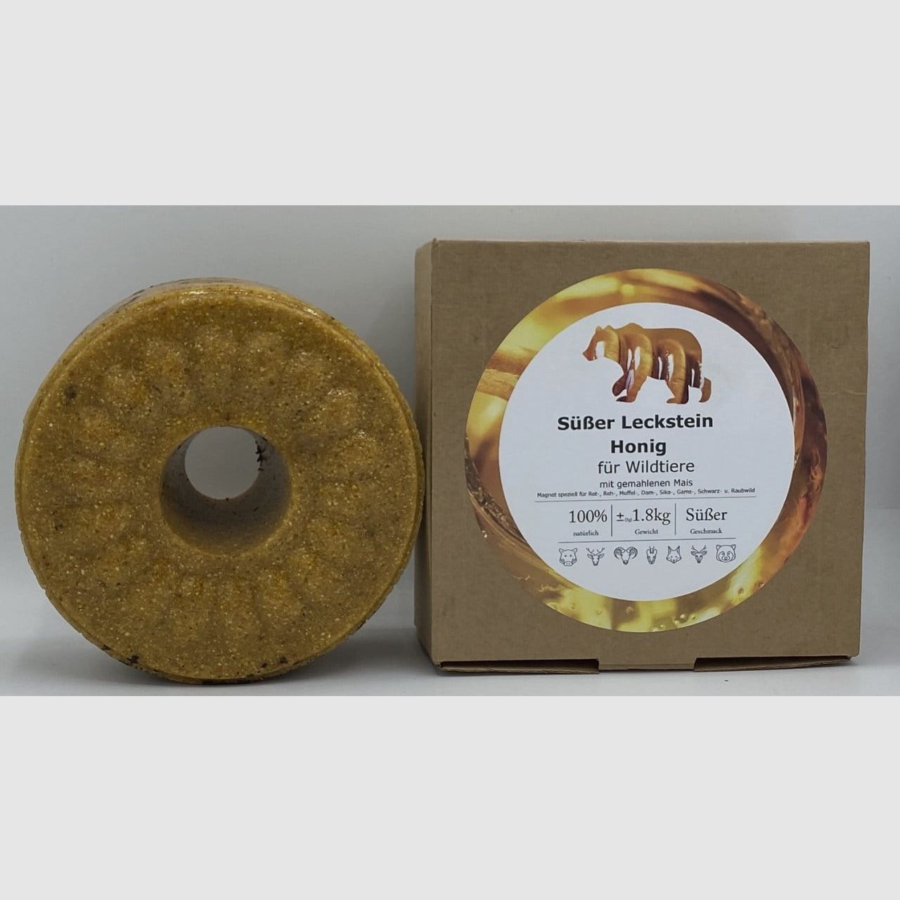 Wildlutscher Leckstein Honig
