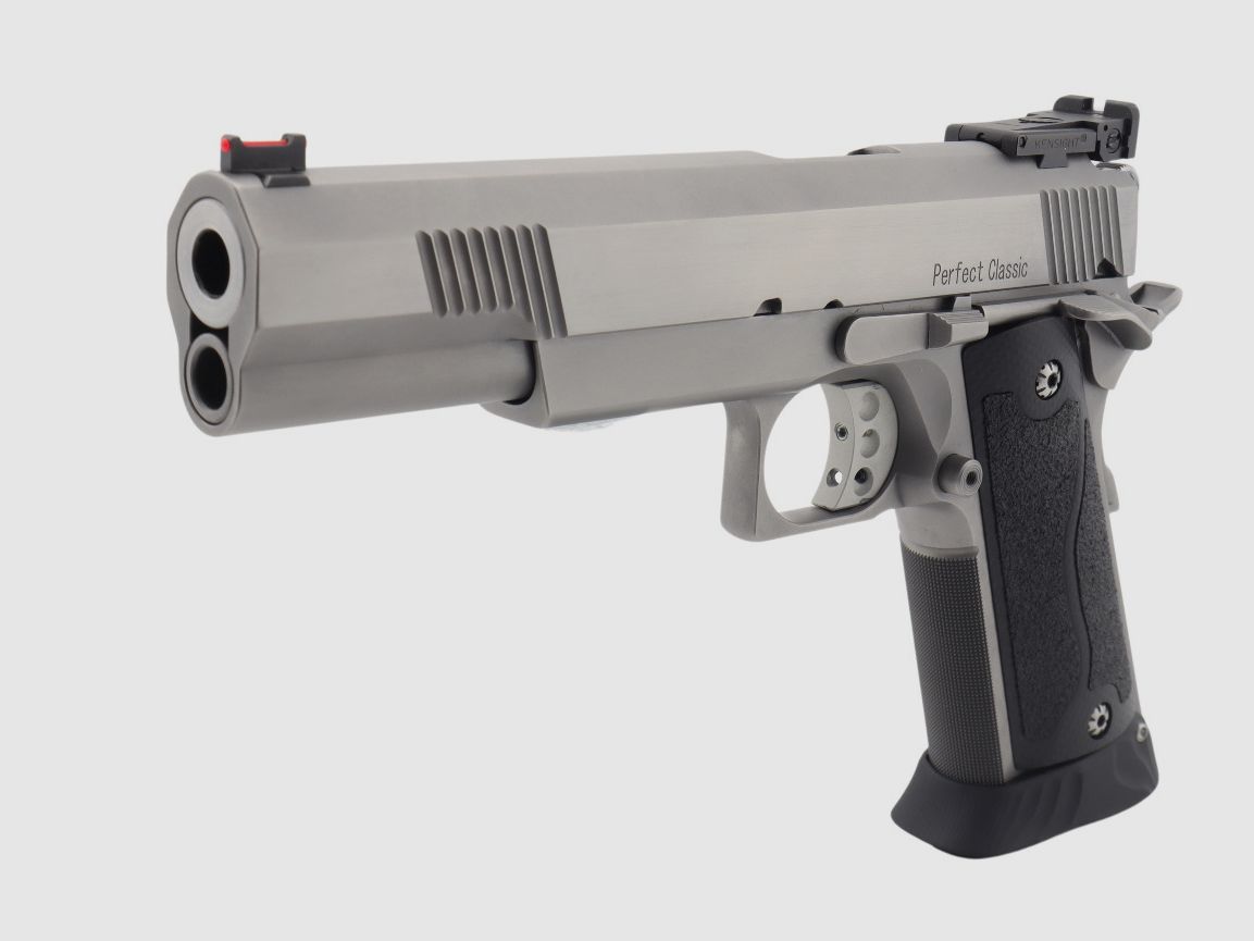 STP Perfect Classic Silver Kal.: 9mm Luger 1911 Sportpistool, afbeelding 7 van 11