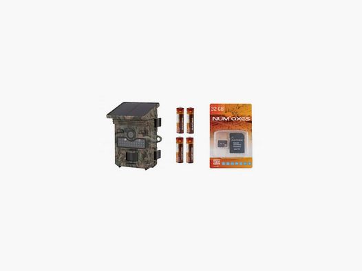 PACK PIE1069 1 kamera pułapkowa PIE1069 + 4 baterie AA + 1 karta pamięci 32 GB