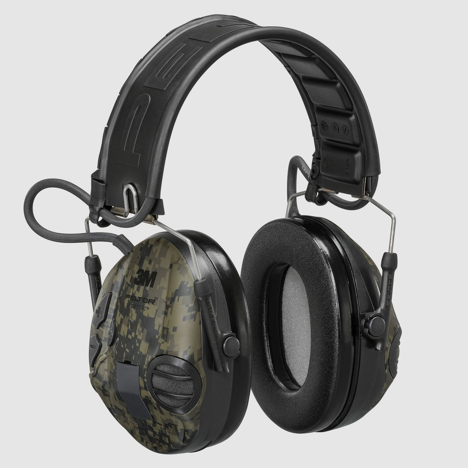 3M™ Peltor™ SportTac™ orange/grün Digital-Camo, Bild 2 von 4