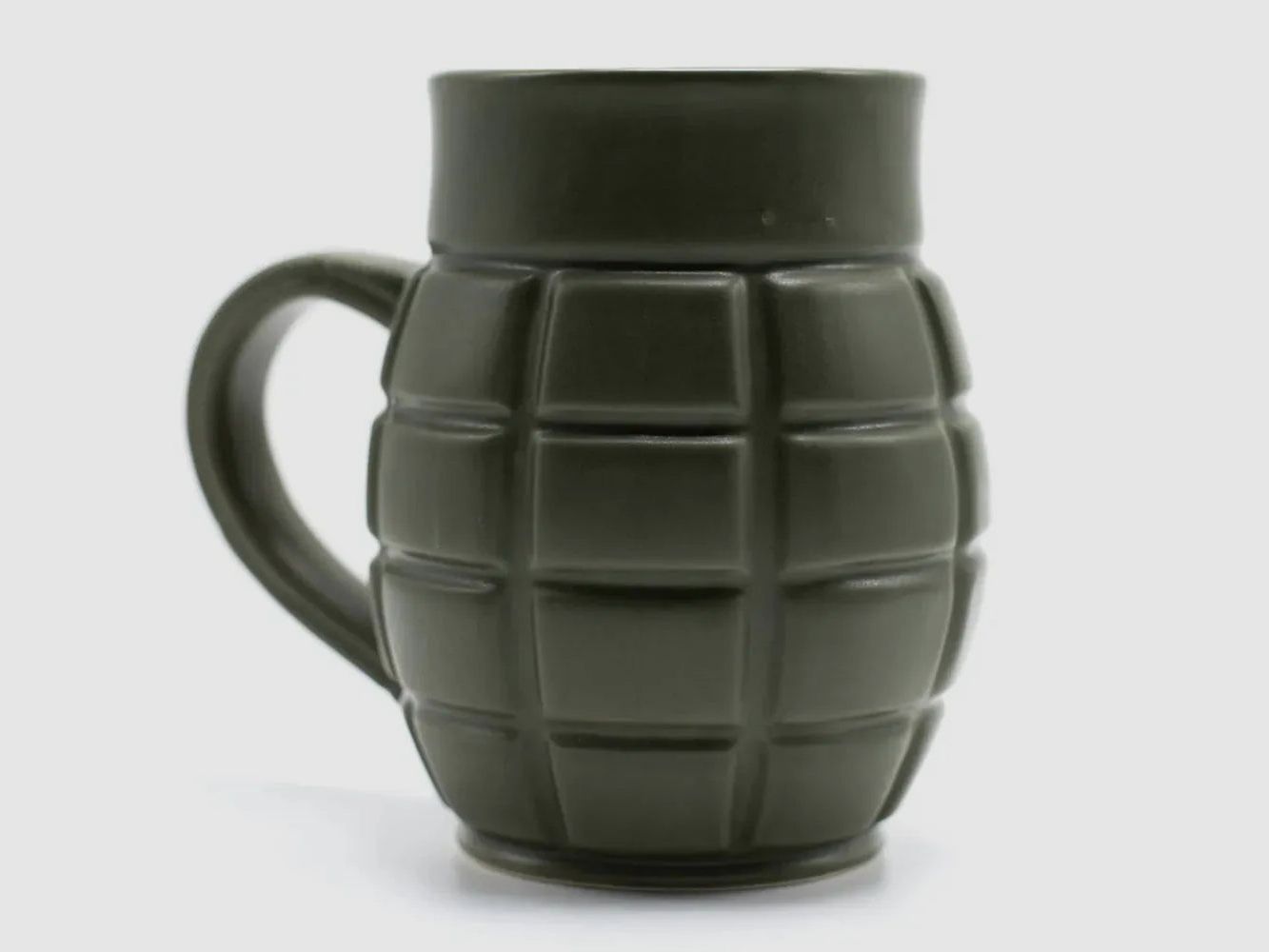 Caliber Gourmet Caliber Gourmet Tasse Grenade Coffee Mug oliv