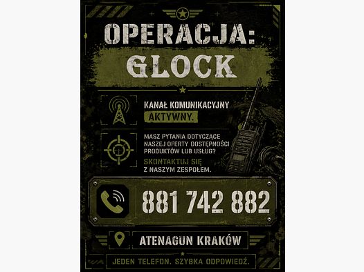 Pistolety Glock – różne modele