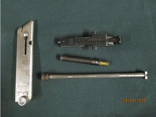 Erma Erfurt interchangeable system for pistol 08