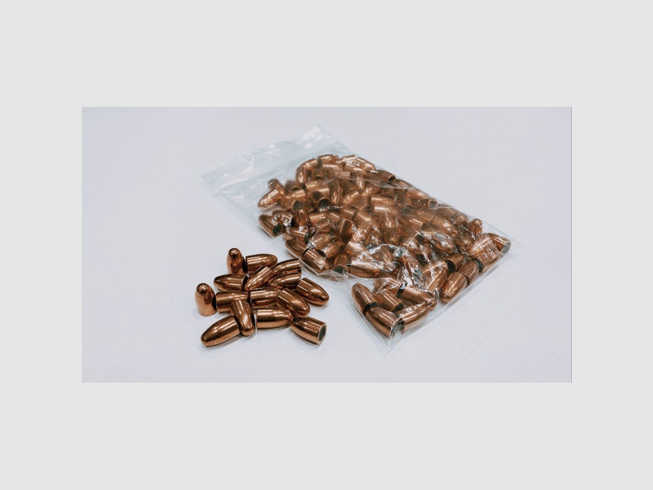 PARTIZAN Projectiles 9mm FMJ 124 gr. 100 pcs., image 2 sur 2