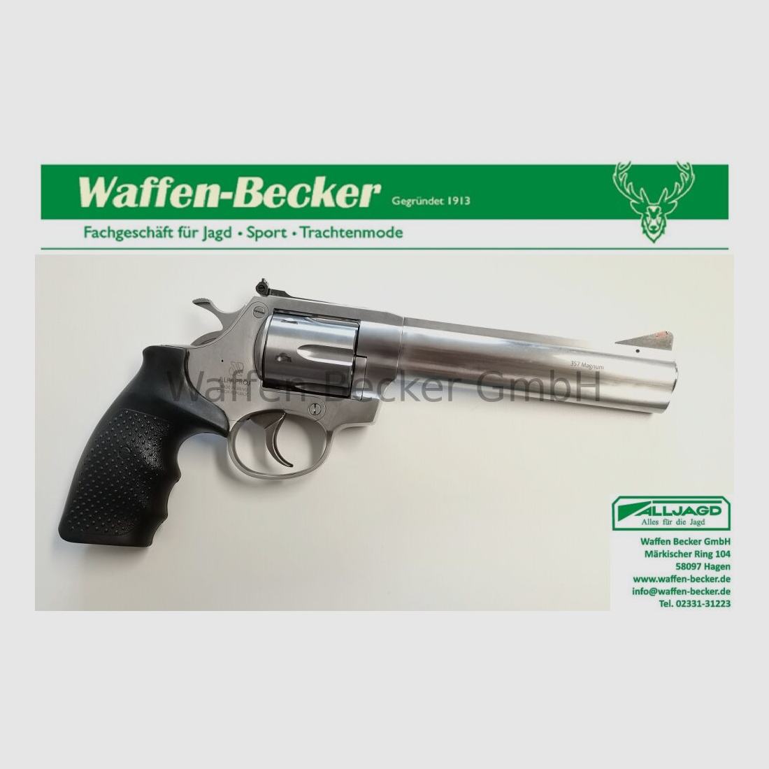 Alfa Proj Alfa RVS Mod.3561.3 Kal. .357Mag. 6"-loop