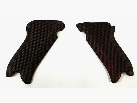 Mauser Griffschalen Luger 08, P08 Holz Links und Rechts