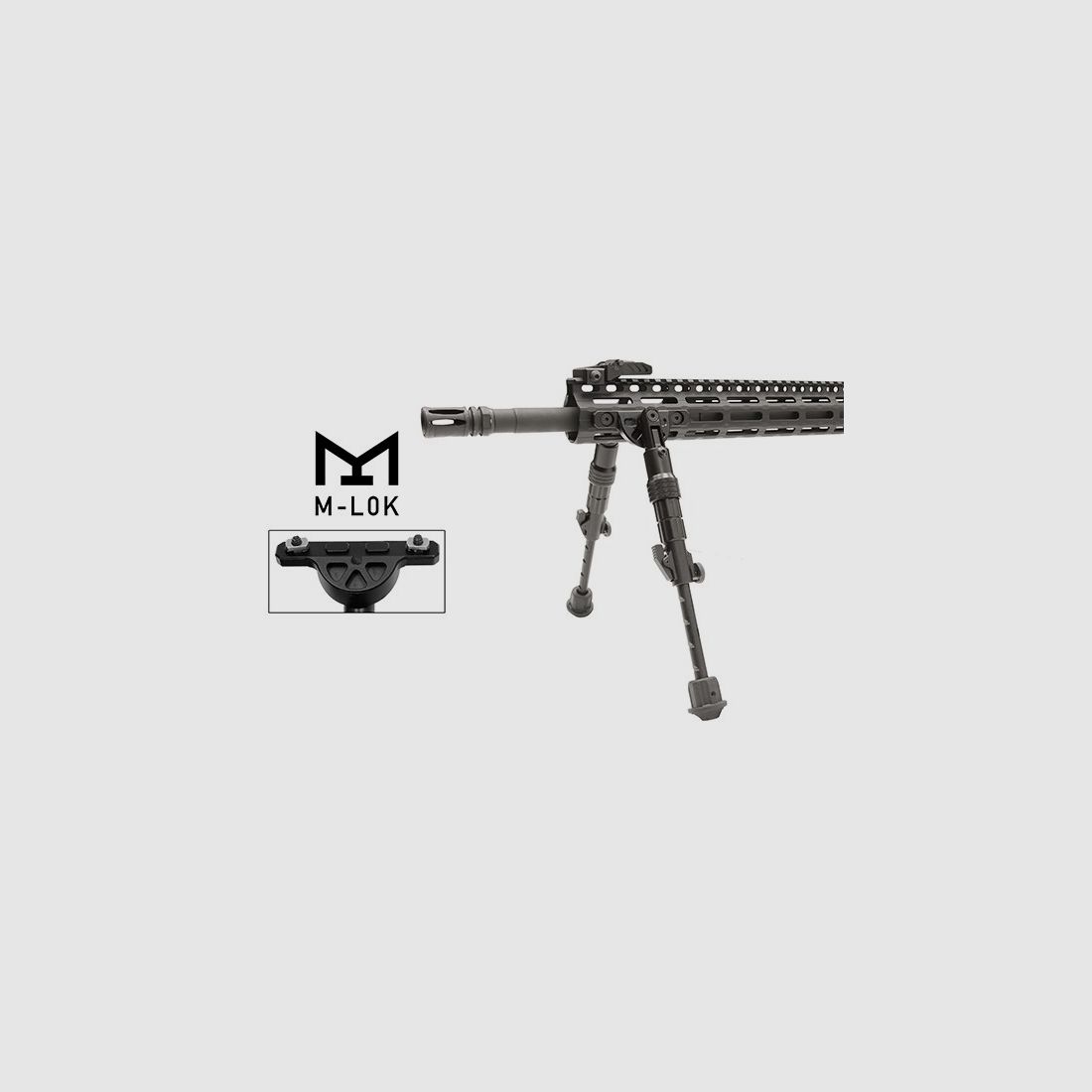 UTG BIPOD MLOK, afbeelding 2 van 2