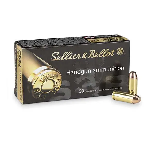 Amunicja S&B kal. 10 mm AUTO FMJ 11.7g/180gr, billede 3 af 3
