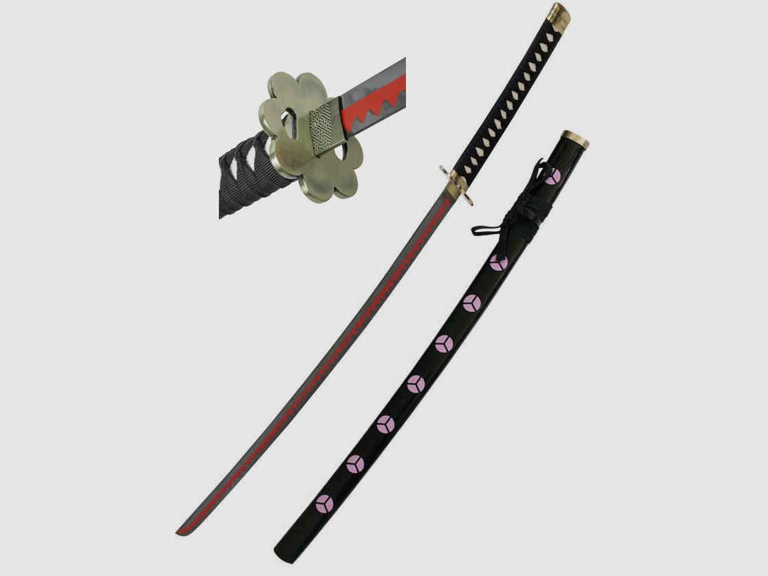 One Piece Shuusui Katana z drewnianą pochwa