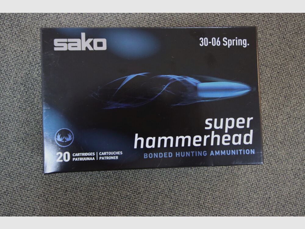 Sako .30-06Spr Super Hammerhead Sako .30-06Spr 9.7g/150gr
