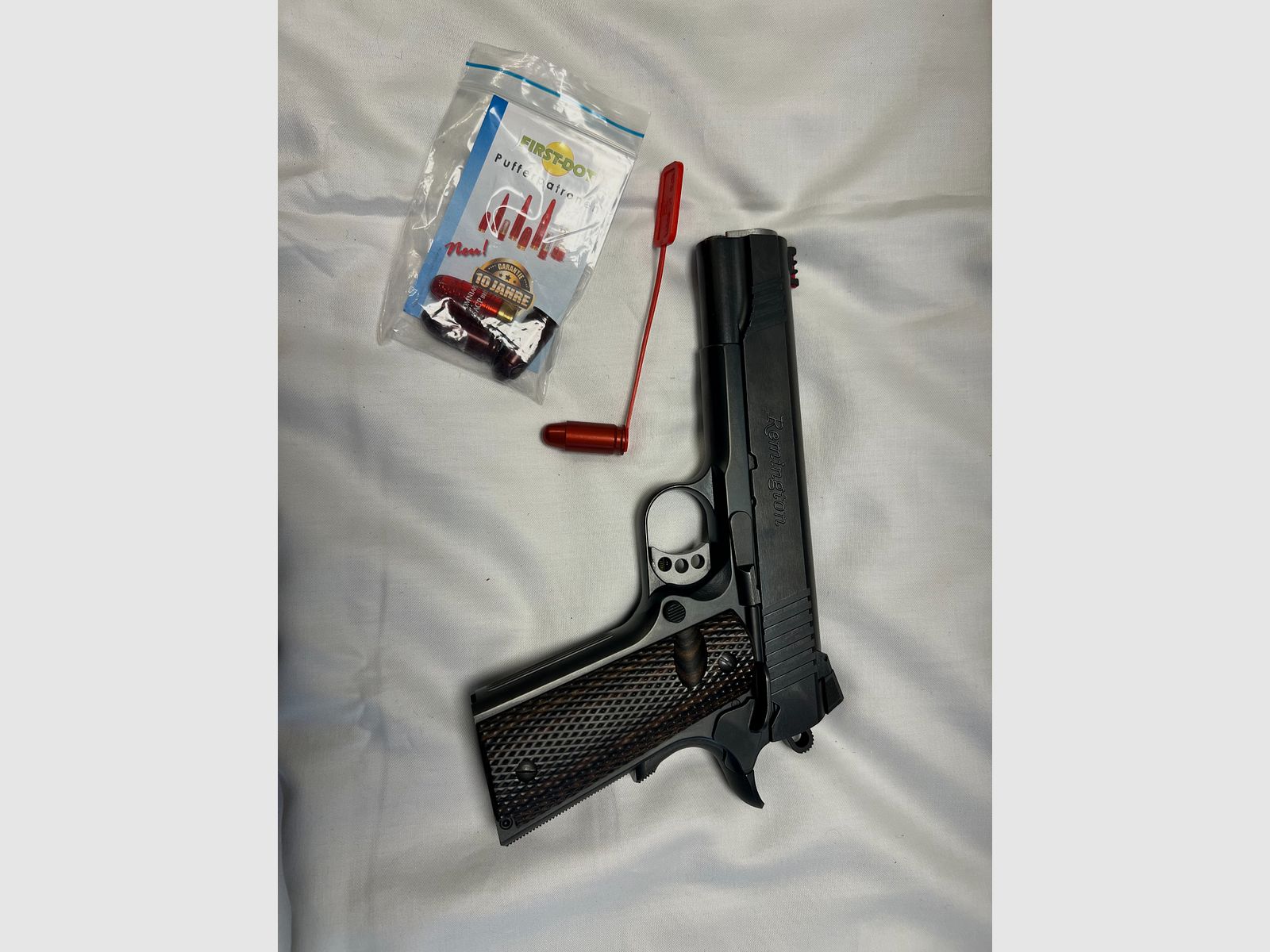 Remington 1911 R1 Enhanced .45 Auto – Pistole Kat. B, Koffer + Magazine – Erbwaffe Vorarlberg, Bild 5 von 7