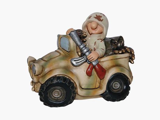 Fun Division Żołnierz Samochód terenowy Skarbonka Wzór pustynny FDD4