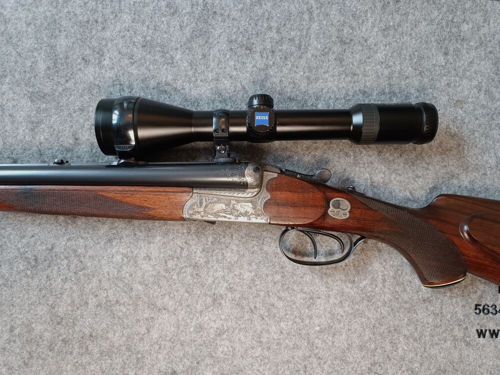 Vierling! BÜHAG Suhl Handwerksarbeit GDR Mod. Vierling ! Top Zustand mit ZF Zeiss Diavari 2,5-10x50